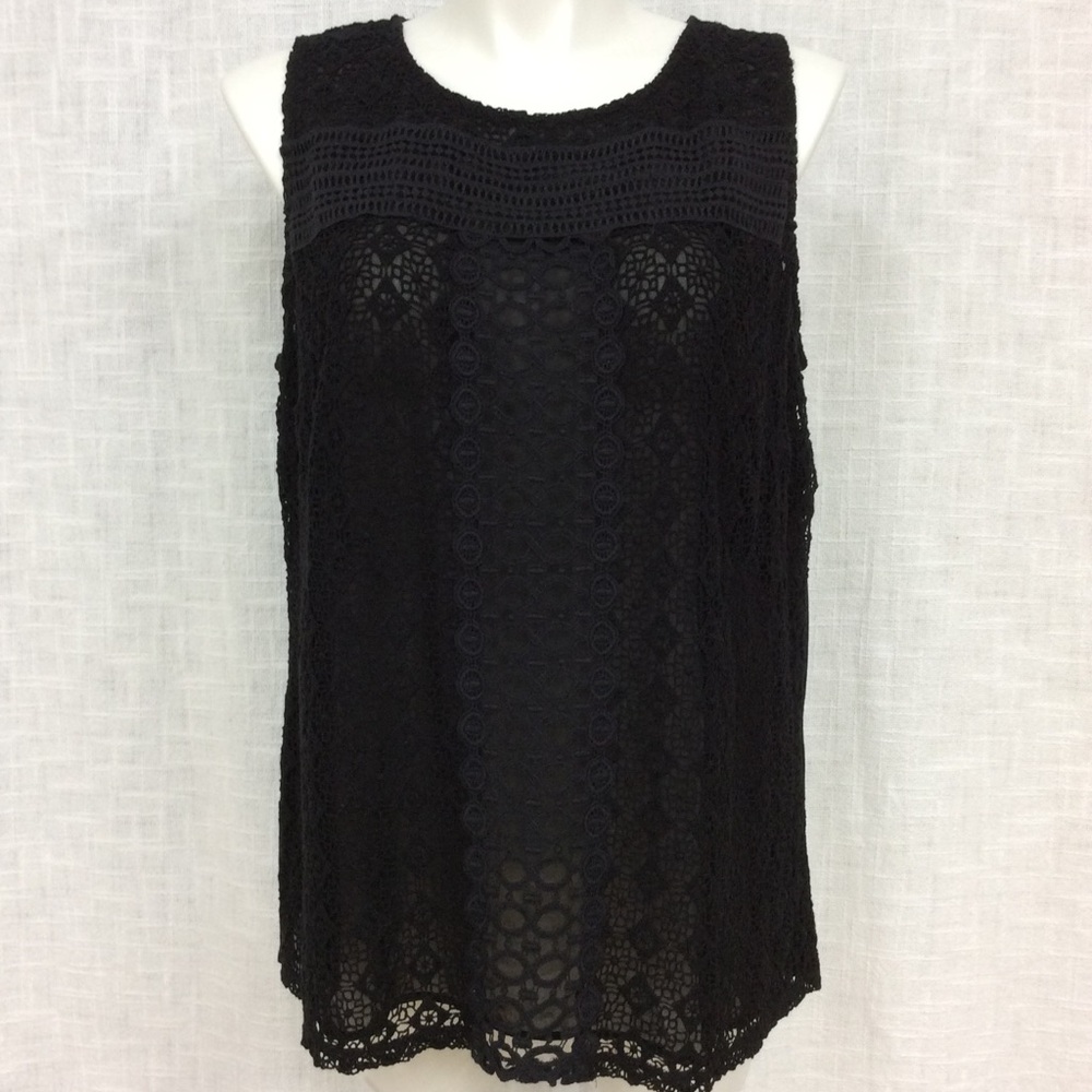 JohnPaulRichard (See Pictures) Woman 1X Black Top